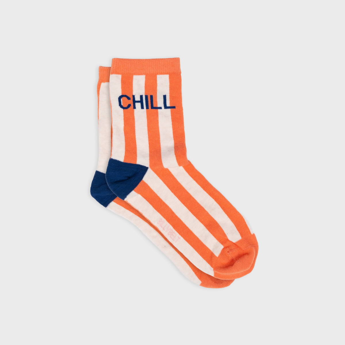 Chaussettes en coton peigné à message - Chill: Taille unique: 37/40 — vue 1 sur 4