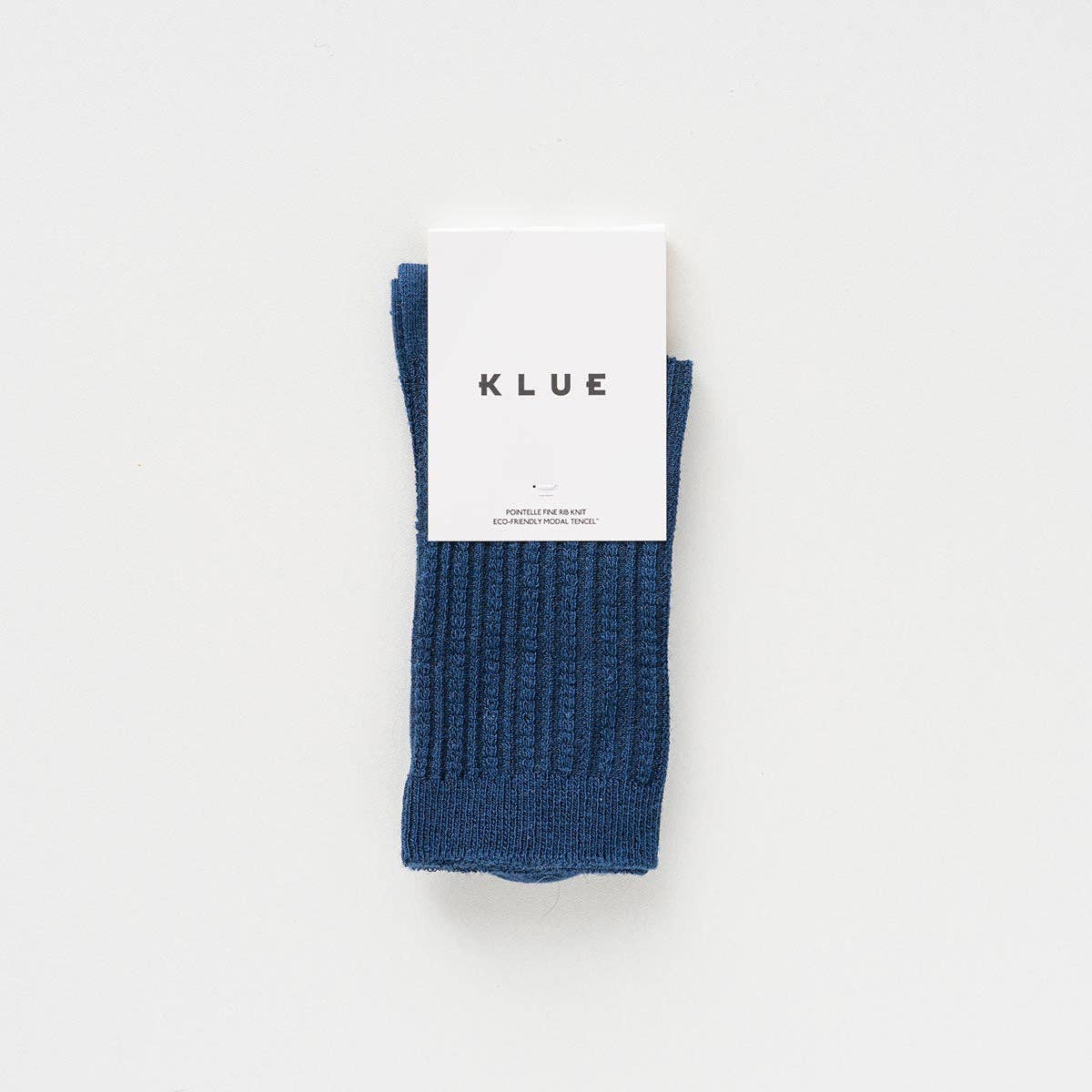 KLUE Pointelle Côtelé Fin en Tricot | Marine: 36-40 — vue 2 sur 4