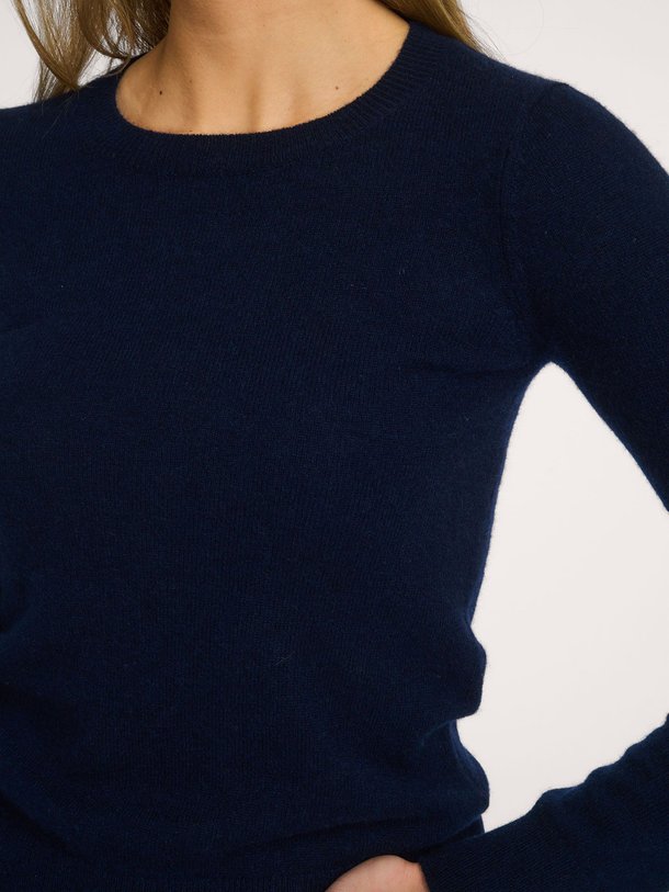 Pull Catelina en cachemire bleu marine Absolut Cashmere