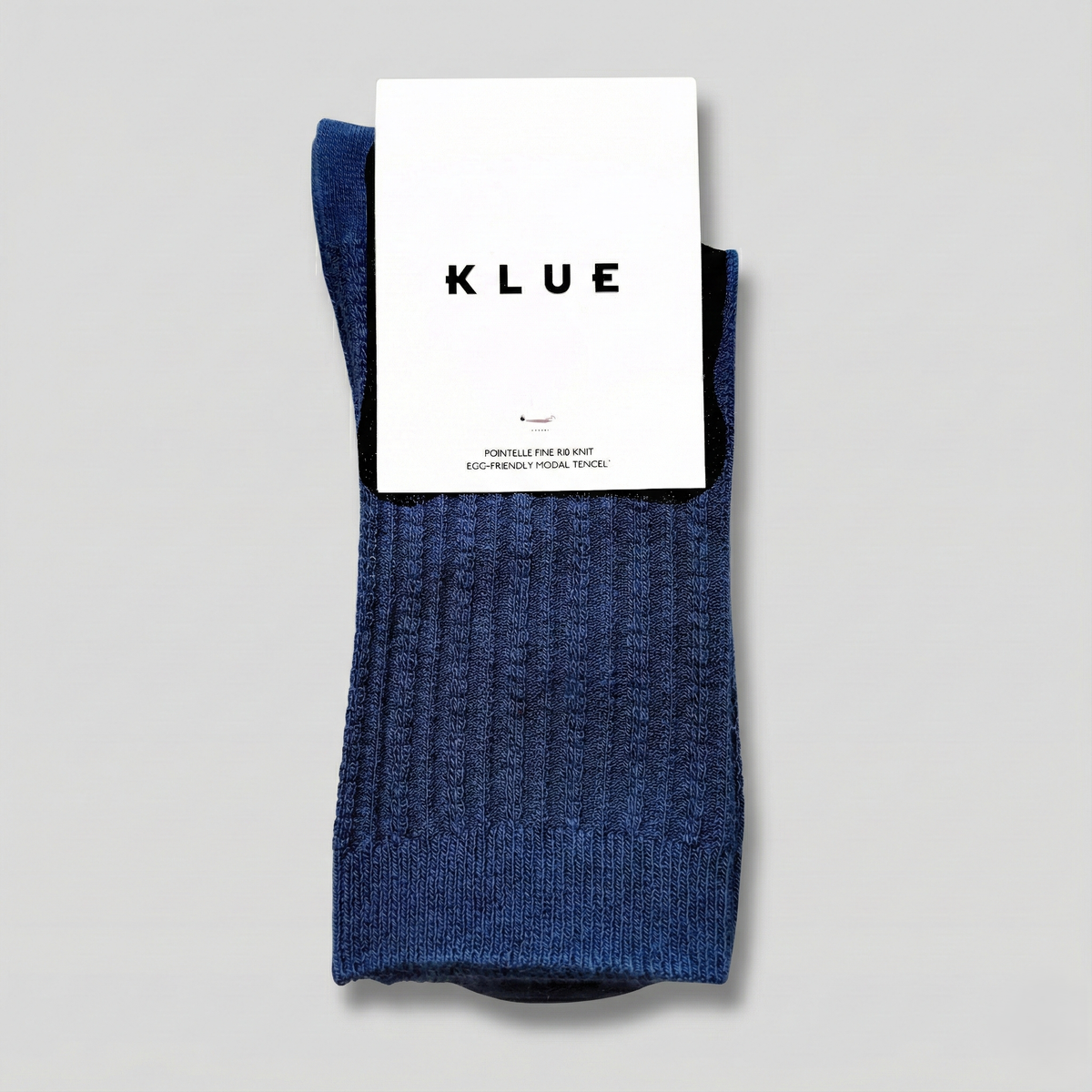 KLUE Pointelle Côtelé Fin en Tricot | Marine: 36-40 — vue 1 sur 4