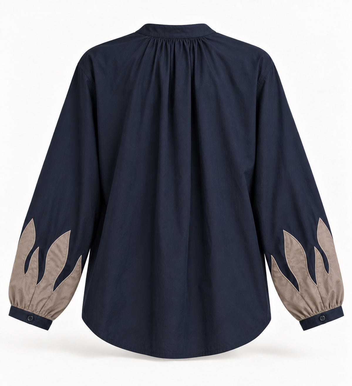 Chemise CIRUS FLAMME Black 82 Leon & Harper — vue de dos