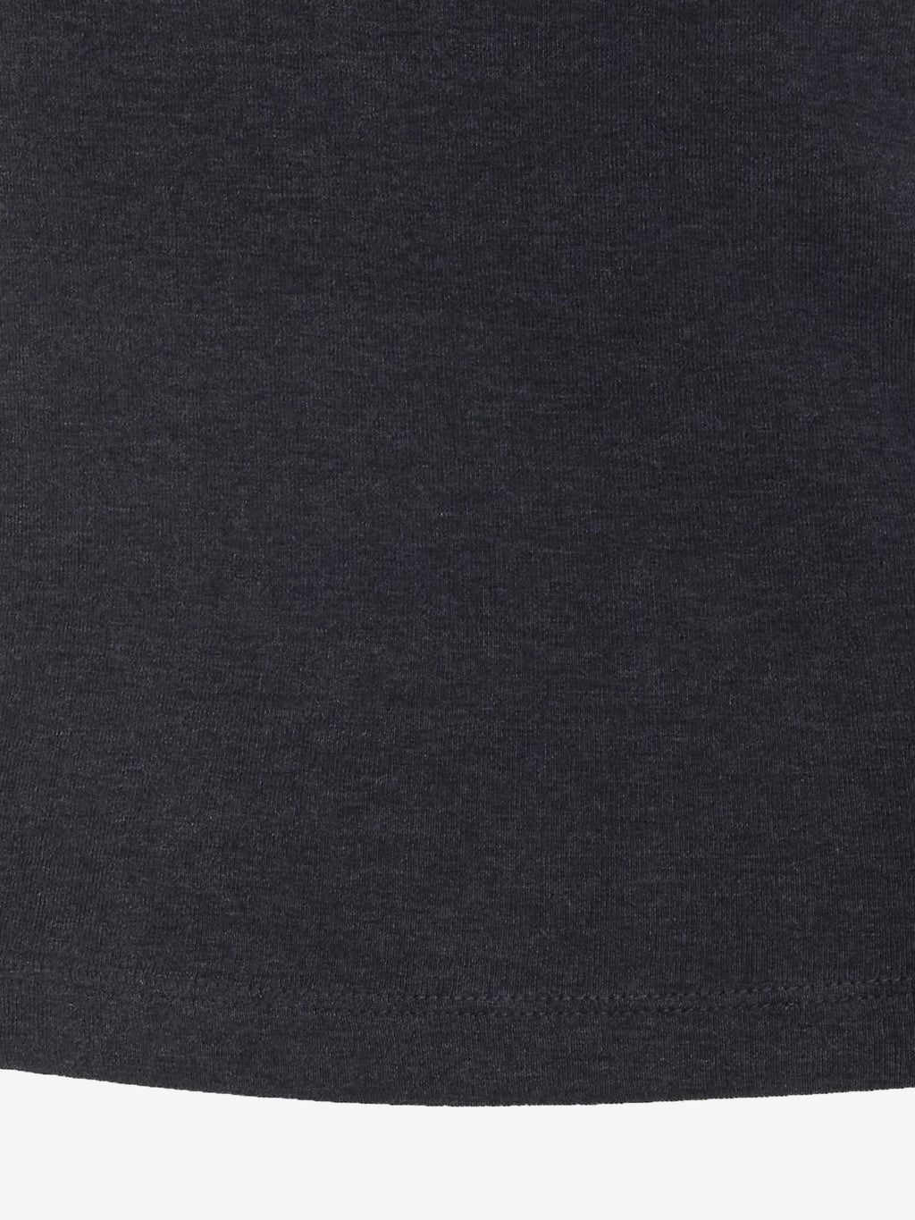 Détail matière du top maille manches courtes gris anthracite femme ELEH