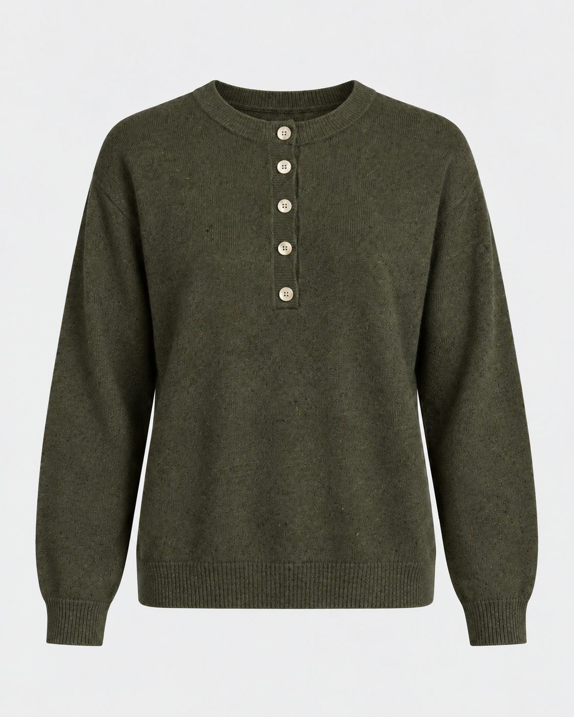 Pull Hannah Absolut Cashmere coloris Olive - vue produit