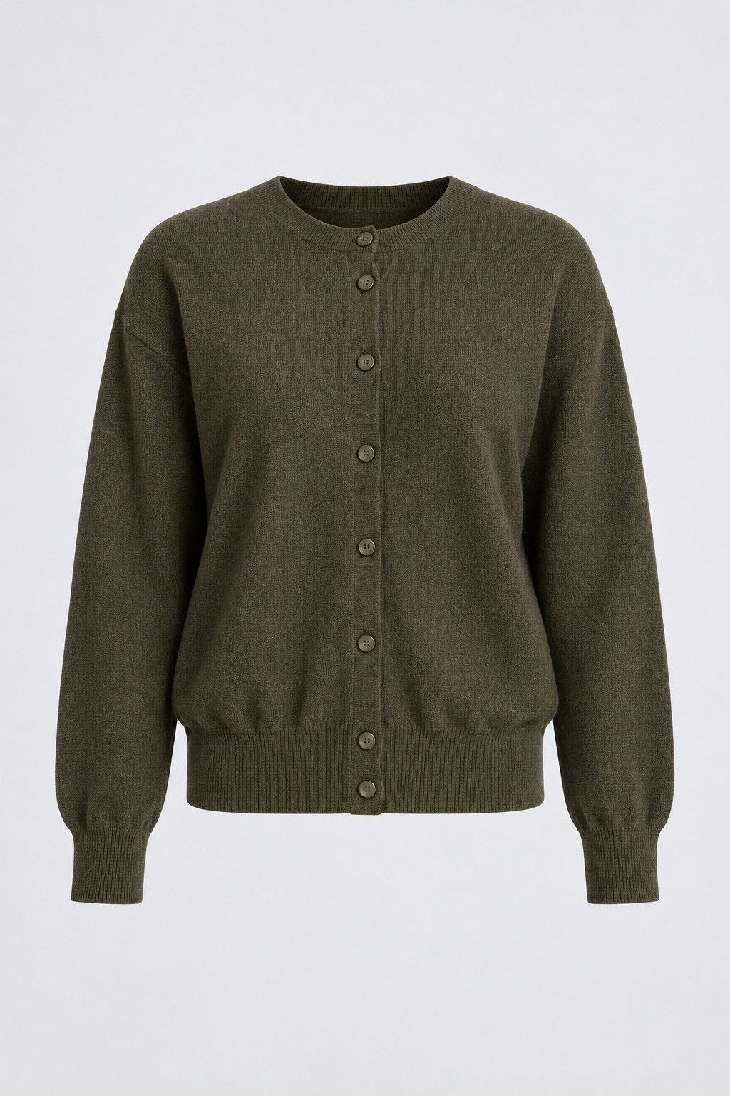 Cardigan réversible Lisette Absolut Cashmere artichaut foncé vue produit