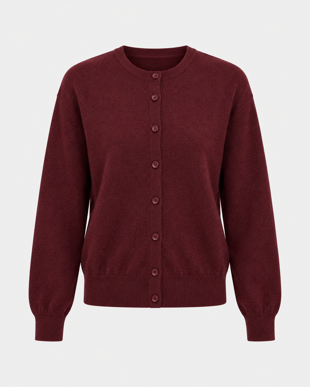 Cardigan réversible Lisette Absolut Cashmere cerise profonde vue produit