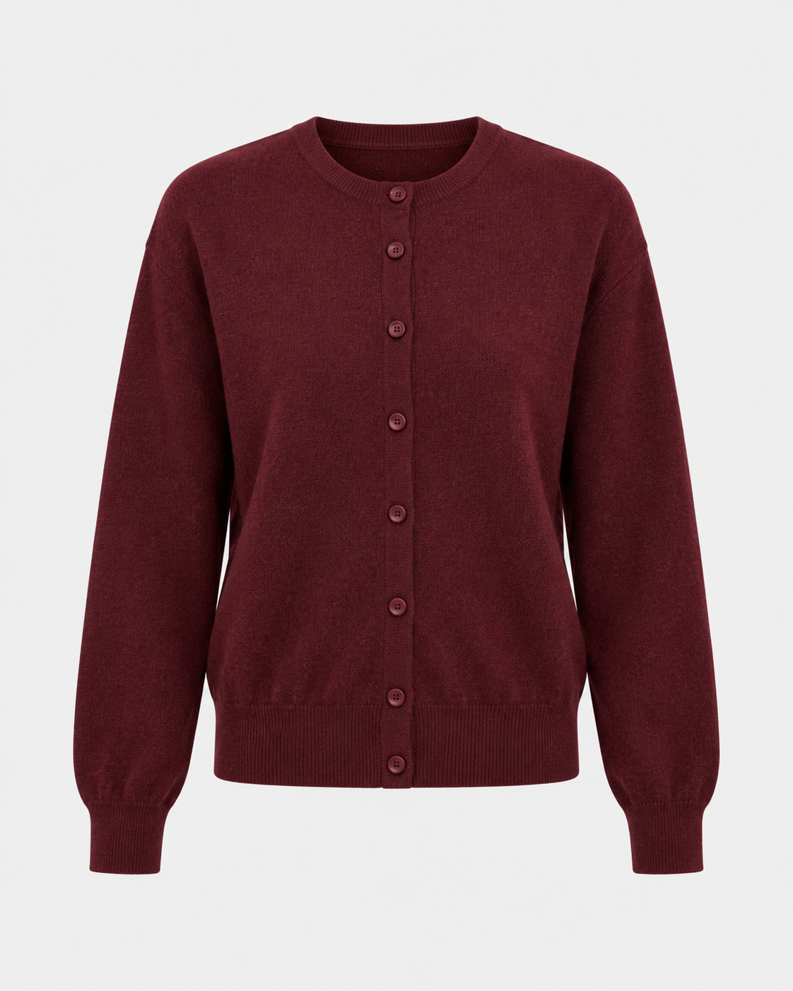 Cardigan réversible Lisette Absolut Cashmere cerise profonde vue produit