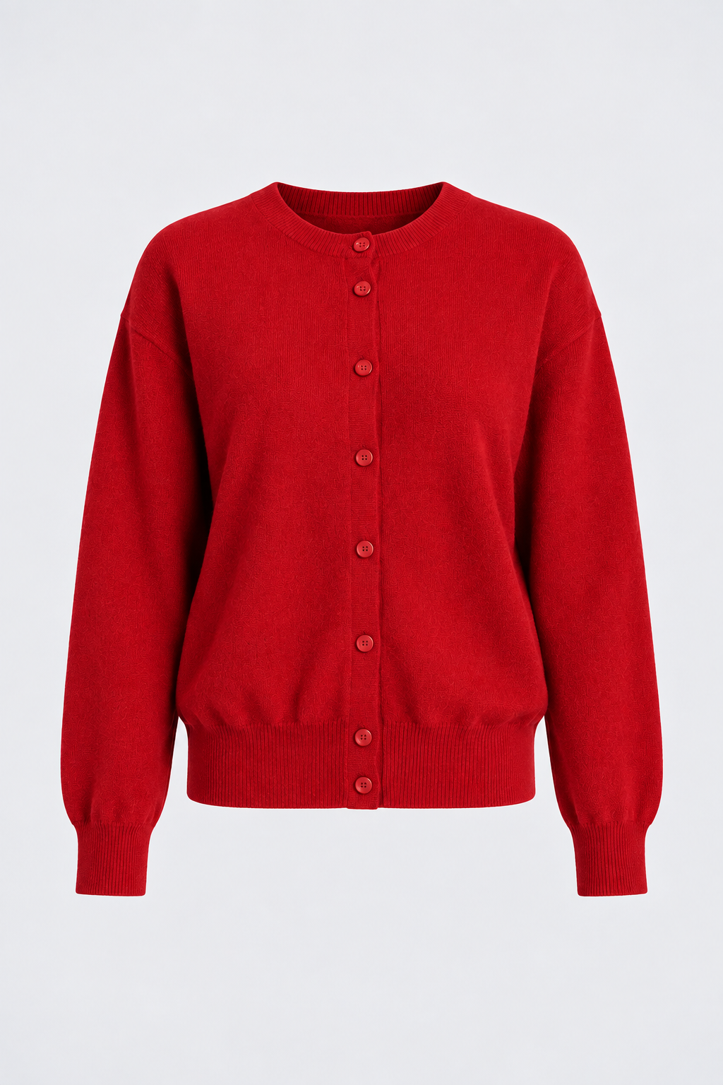 Cardigan réversible Lisette Absolut Cashmere rouge vue produit