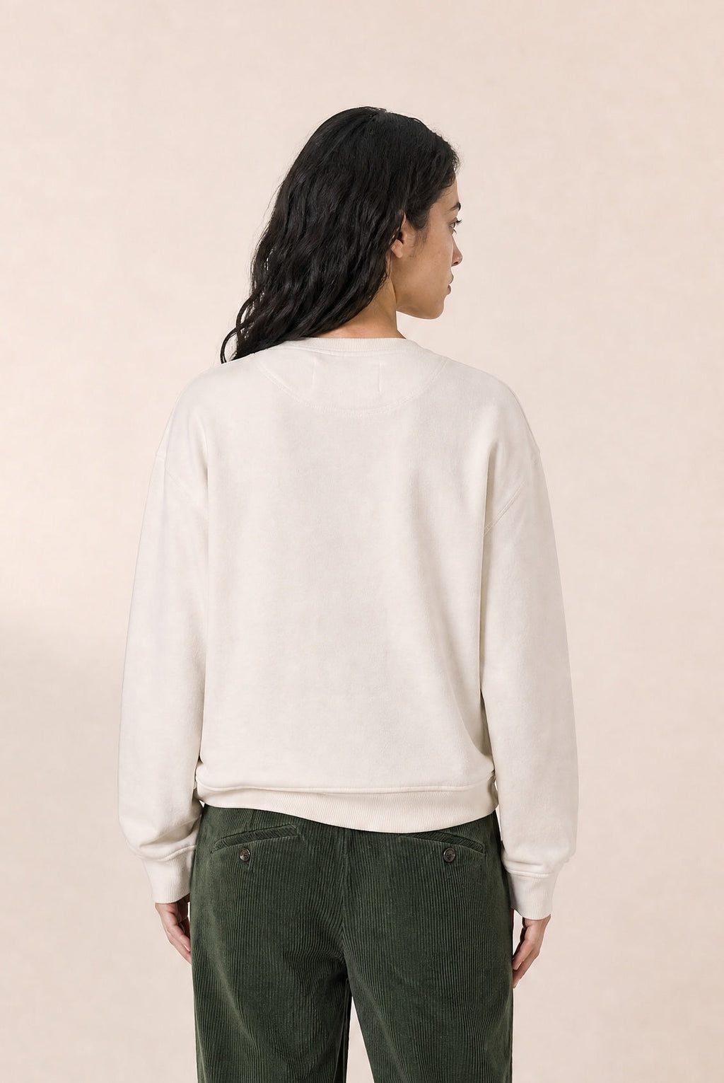 Sweat Sorbet Queen off white Leon & Harper — photo officielle 3