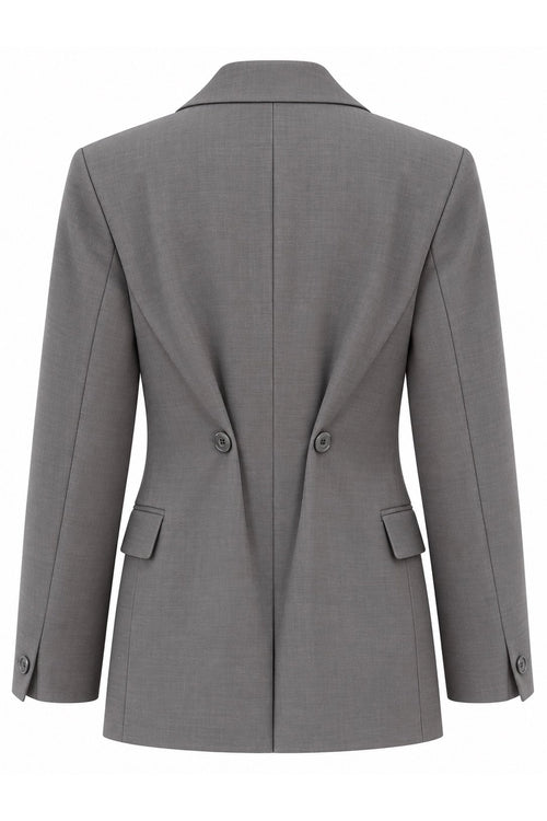 Blazer croisé cintré gris Fumo VICOLO TAC0136